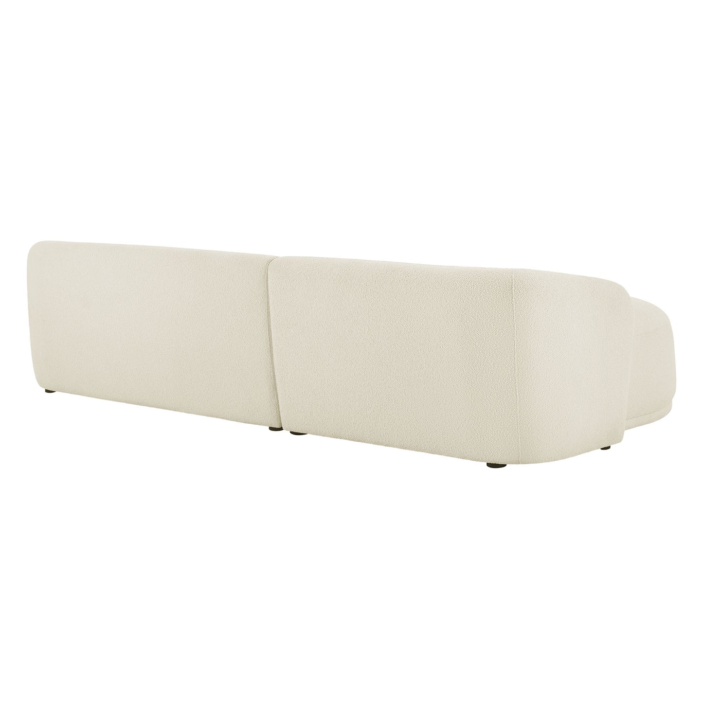 Monica 2 Piece Left Facing Boucle Fabric Modular Sofa with Chaise by Modway EEI-7502