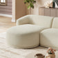 Monica 2 Piece Left Facing Boucle Fabric Modular Sofa with Chaise by Modway EEI-7502