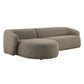 Monica 2 Piece Left Facing Boucle Fabric Modular Sofa with Chaise by Modway EEI-7502