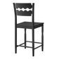 Jax Oak Wood Counter Stool With Wavy Razor Back by Modway EEI-7505