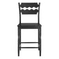 Jax Oak Wood Counter Stool With Wavy Razor Back by Modway EEI-7505