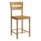 Jax Oak Wood Counter Stool With Wavy Razor Back by Modway EEI-7505