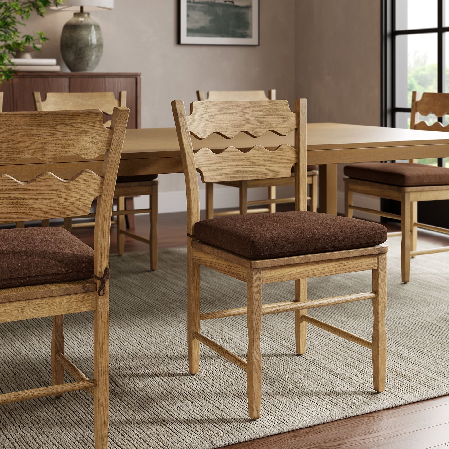 Jax Fabric Dining Chair Seat Cushion by Modway EEI-7507