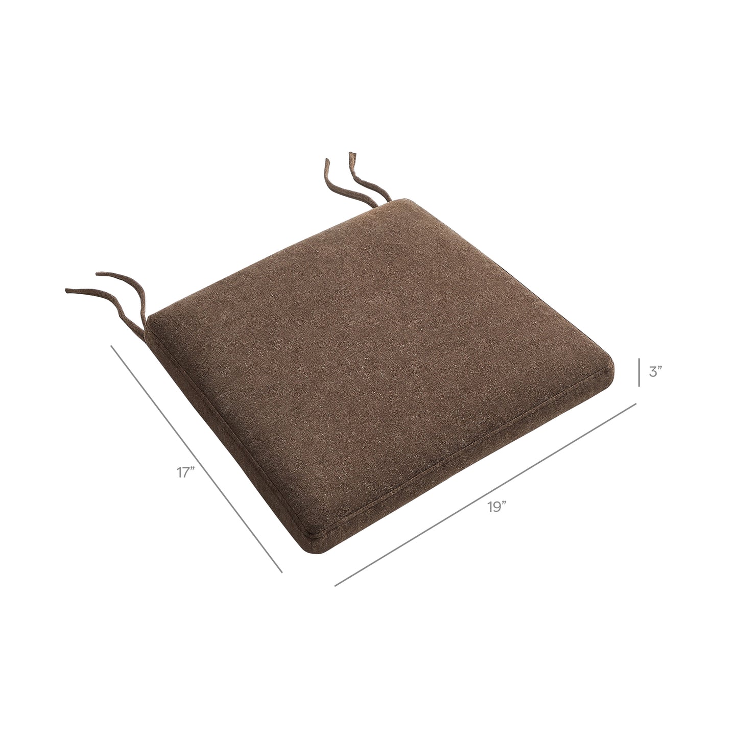 Jax Fabric Dining Chair Seat Cushion by Modway EEI-7507