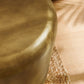 Ingot 16 Inch Brass Finish Round Side Table by Modway EEI-7508
