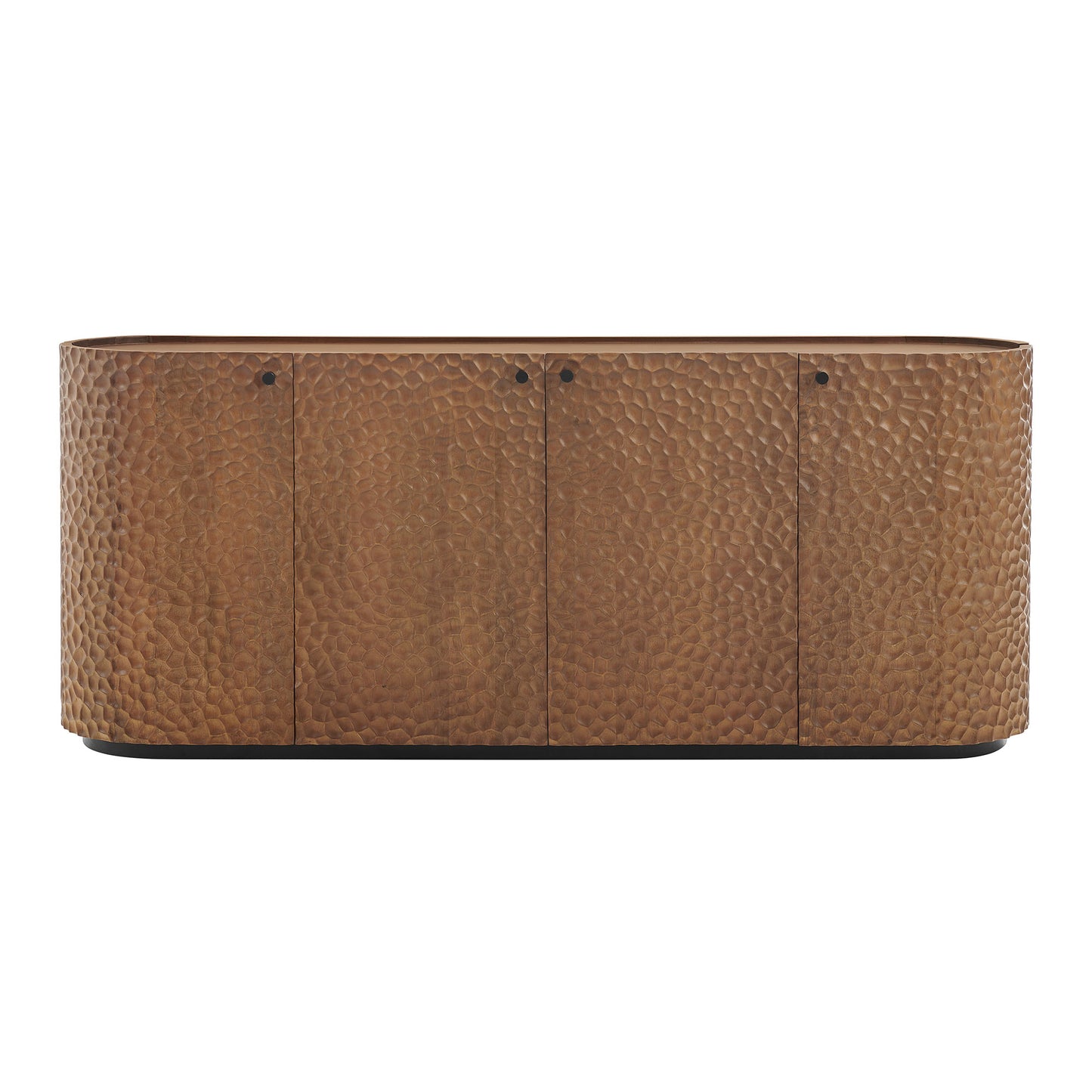 Aven 71.5 Inch Oval Chiseled Wood Sideboard Buffet Cabinet with Hammered Effect by Modway EEI-7510