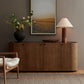 Aven 71.5 Inch Oval Chiseled Wood Sideboard Buffet Cabinet with Hammered Effect by Modway EEI-7510