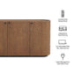 Aven 71.5 Inch Oval Chiseled Wood Sideboard Buffet Cabinet with Hammered Effect by Modway EEI-7510