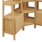 Bixby 3 Piece Corner Bookshelf Set With Wide and Narrow Bookshelves by Modway EEI-7511
