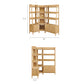 Bixby 3 Piece Corner Bookshelf Set With Wide and Narrow Bookshelves by Modway EEI-7511
