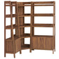 Bixby 3 Piece Corner Bookshelf Set With Wide and Narrow Bookshelves by Modway EEI-7511