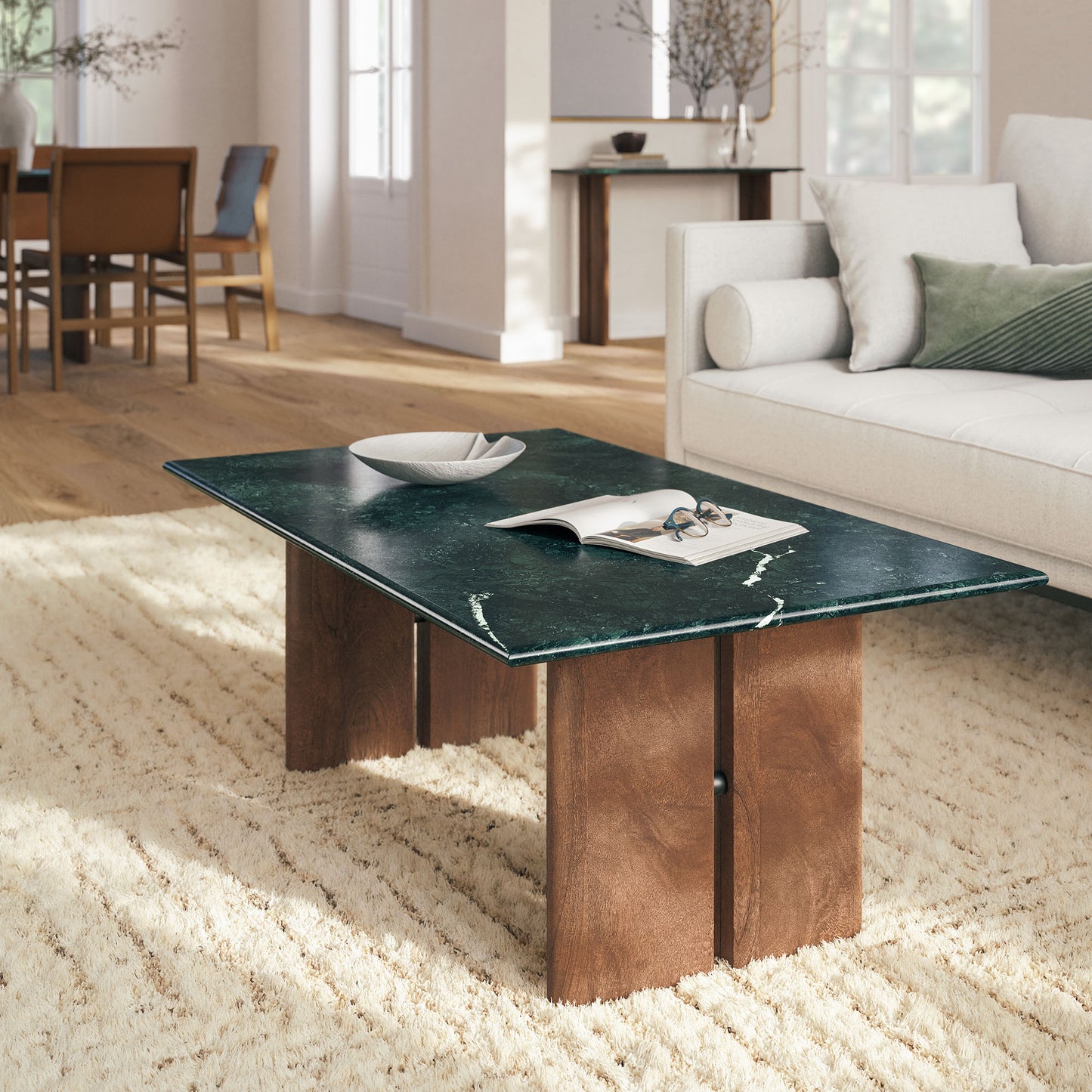 Amistad Marble Coffee Table by Modway EEI-7512
