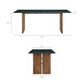 Amistad 86 Inch Marble Dining Table by Modway EEI-7514
