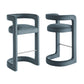 Winslow Performance Velvet Bar Stool Set of 2 by Modway EEI-7521