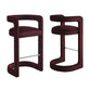Winslow Performance Velvet Bar Stool Set of 2 by Modway EEI-7521