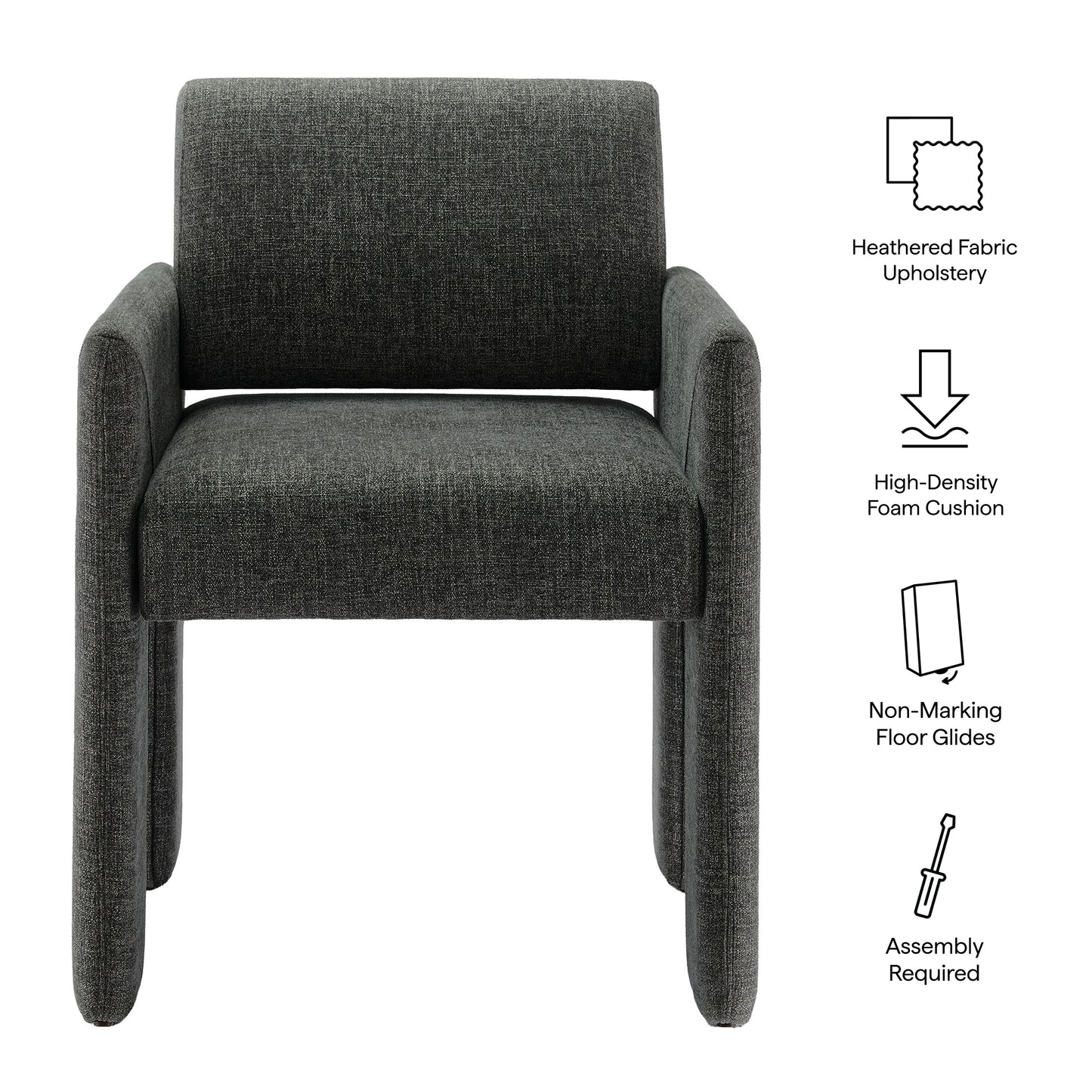 Daven Fabric Upholstered Dining Chair by Modway EEI-7524