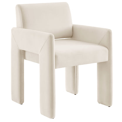 Daven Stain-Resistant Performance Velvet Dining Armchair by Modway EEI-7525