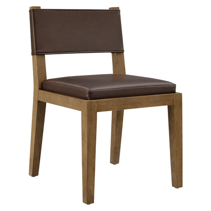 Calder Vegan Leather Dining Side Chair by Modway EEI-7527