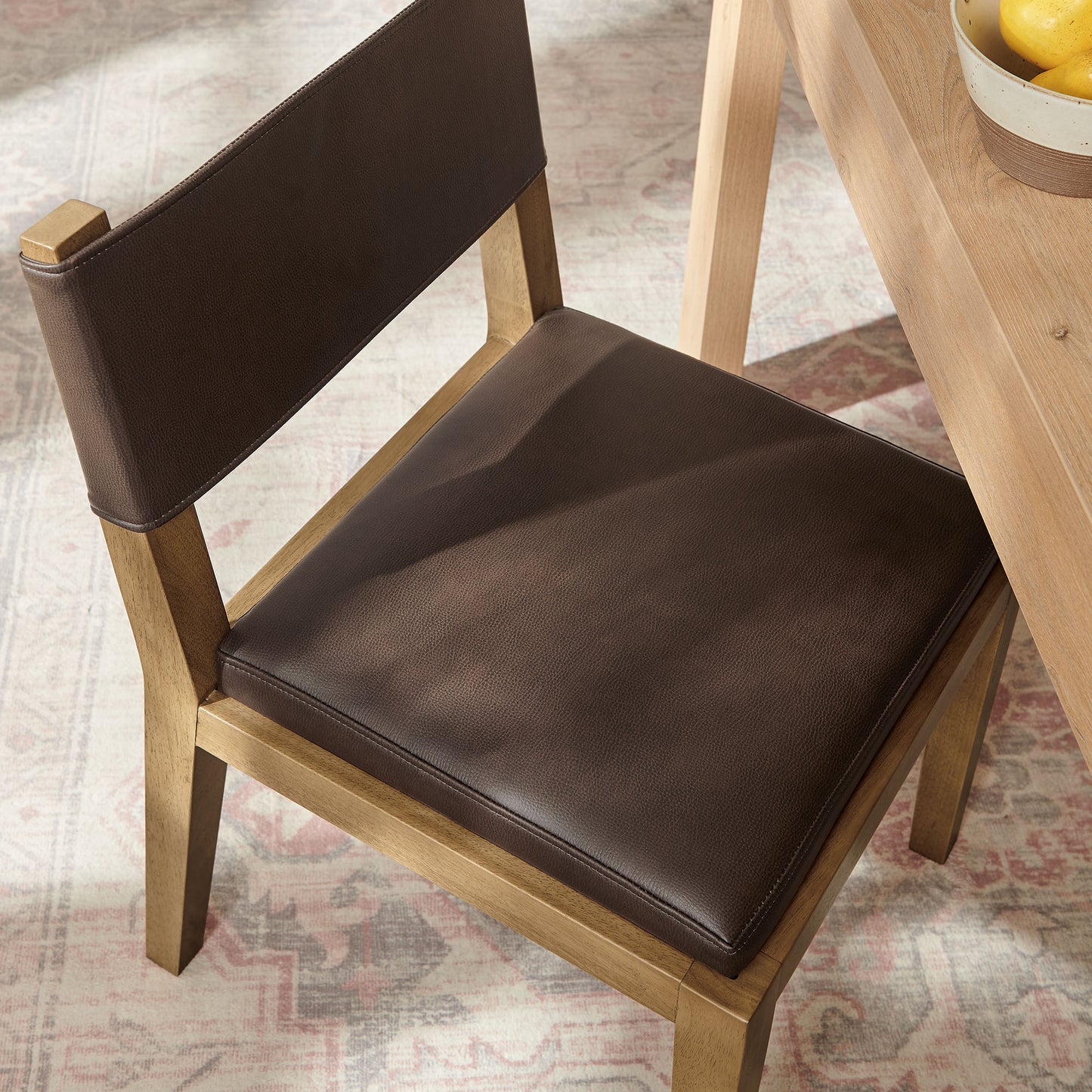 Calder Vegan Leather Dining Side Chair by Modway EEI-7527