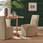 Tessera Upholstered Linen-Blend Slipcovered Dining Chair by Modway EEI-7528