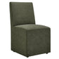 Tessera Upholstered Linen-Blend Slipcovered Dining Chair by Modway EEI-7528