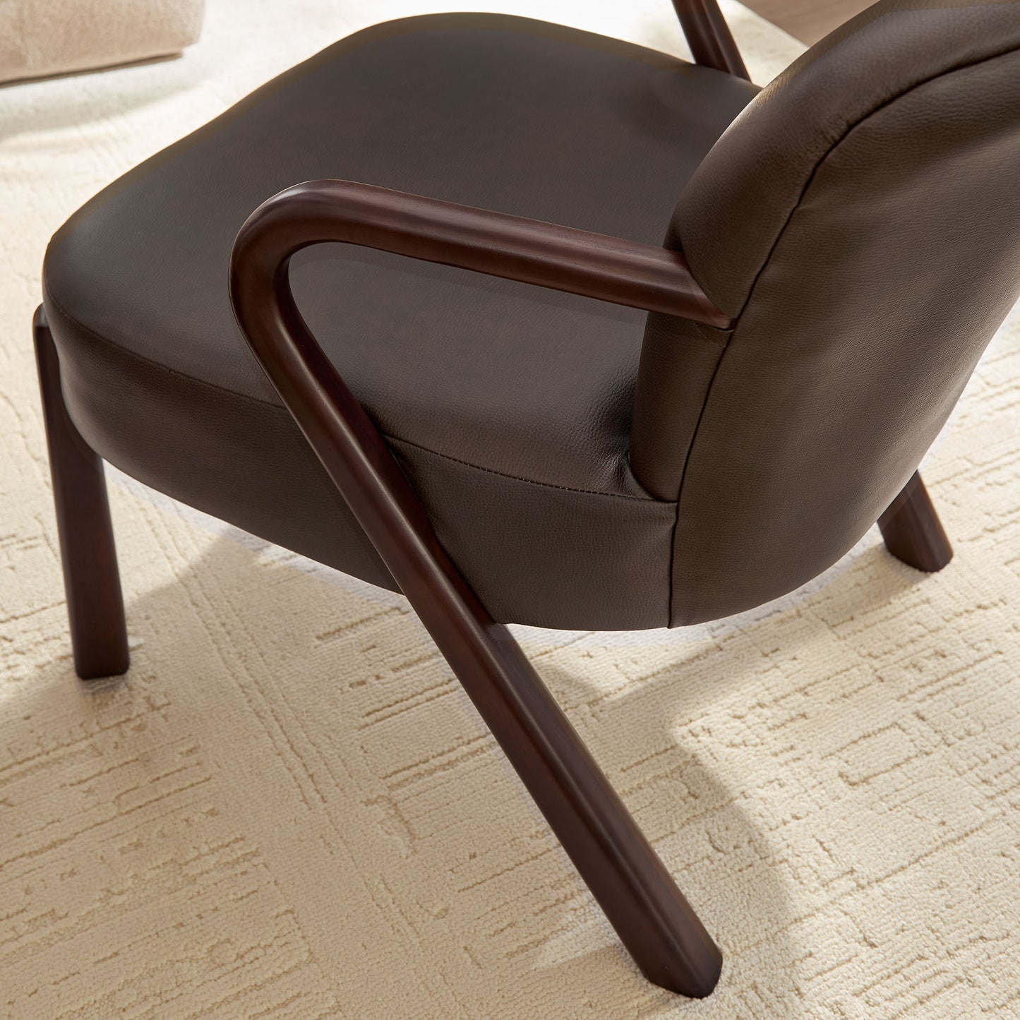 Arden Faux Leather Upholstered Accent Armchair by Modway EEI-7529