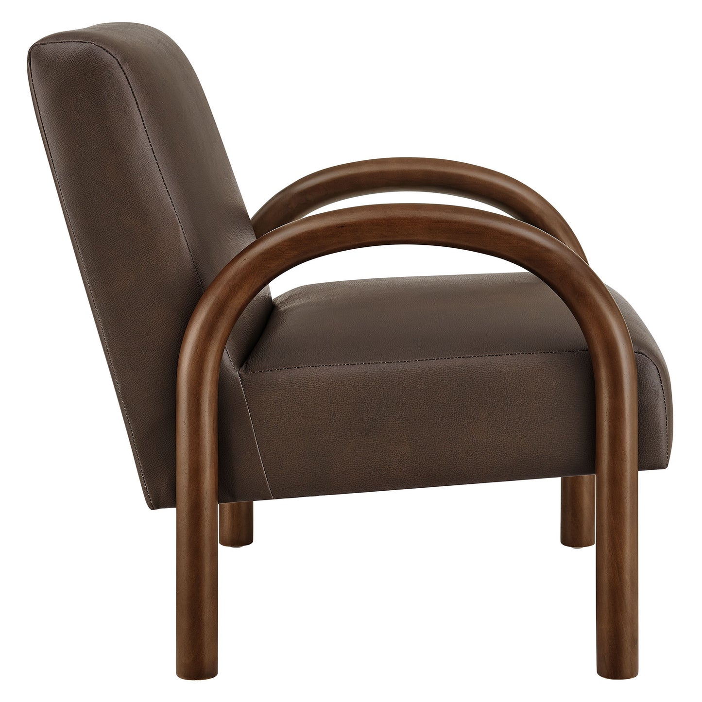 Lunet Faux Leather Upholstered Accent Chair by Modway EEI-7530