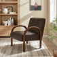Lunet Faux Leather Upholstered Accent Chair by Modway EEI-7530