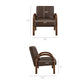 Lunet Faux Leather Upholstered Accent Chair by Modway EEI-7530