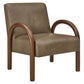 Lunet Faux Leather Upholstered Accent Chair by Modway EEI-7530