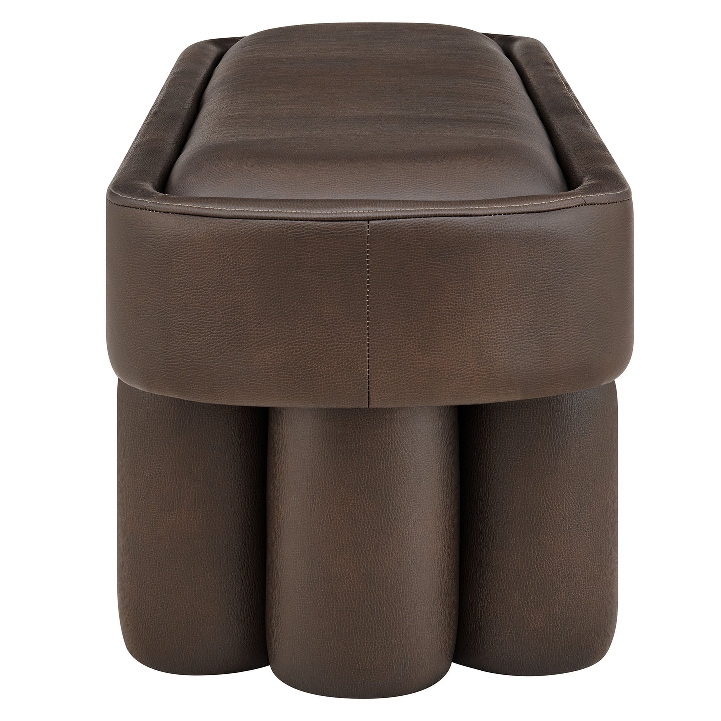 Mossi 52-Inch Oval Vegan Leather Bench by Modway EEI-7532