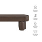 Mossi 52-Inch Oval Vegan Leather Bench by Modway EEI-7532