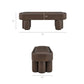Mossi 52-Inch Oval Vegan Leather Bench by Modway EEI-7532