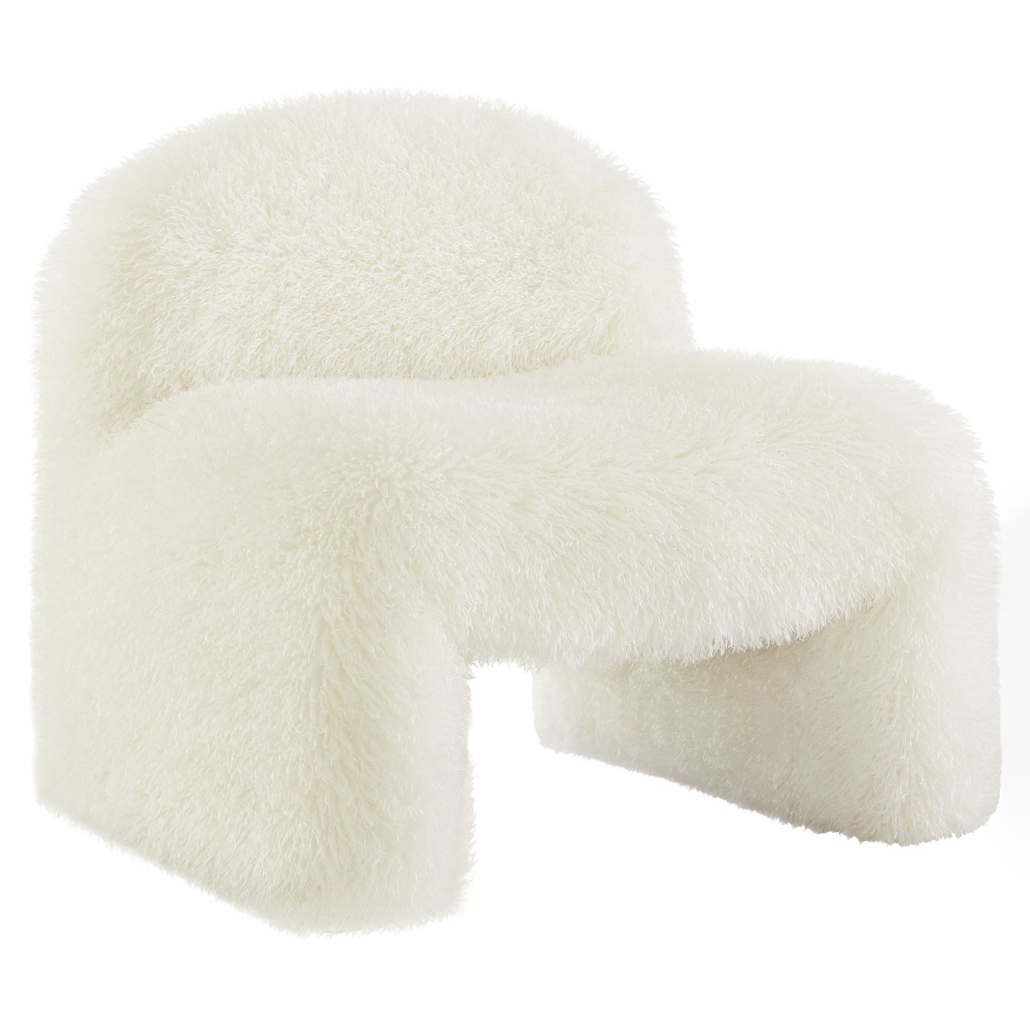 Mina Faux Fur Accent Chair by Modway EEI-7534