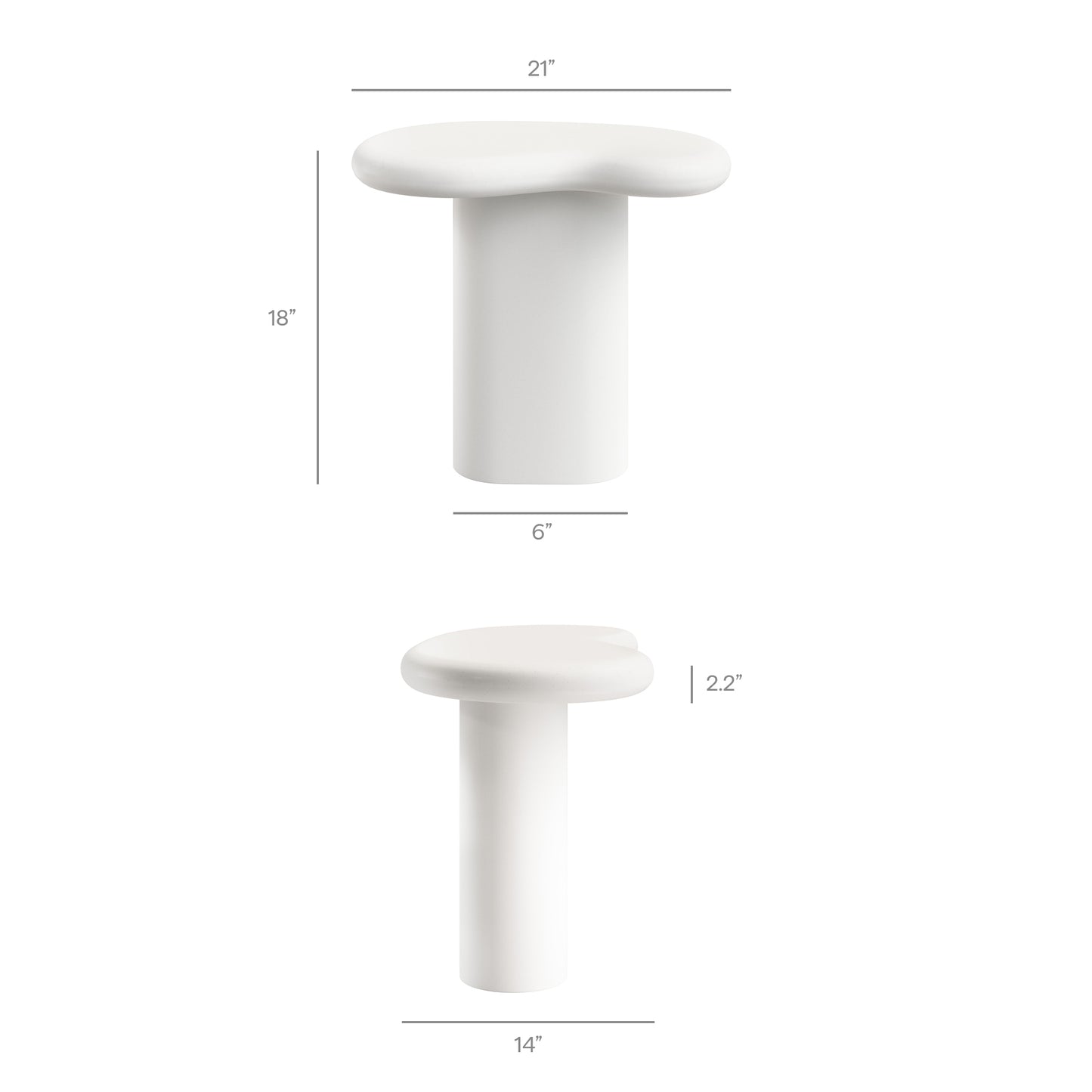 Elowen Outdoor Patio Side Table by Modway EEI-7535