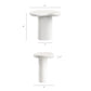 Elowen Outdoor Patio Side Table by Modway EEI-7535