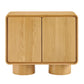 Lumo 2-Door Curved Wood Accent Cabinet by Modway EEI-7538