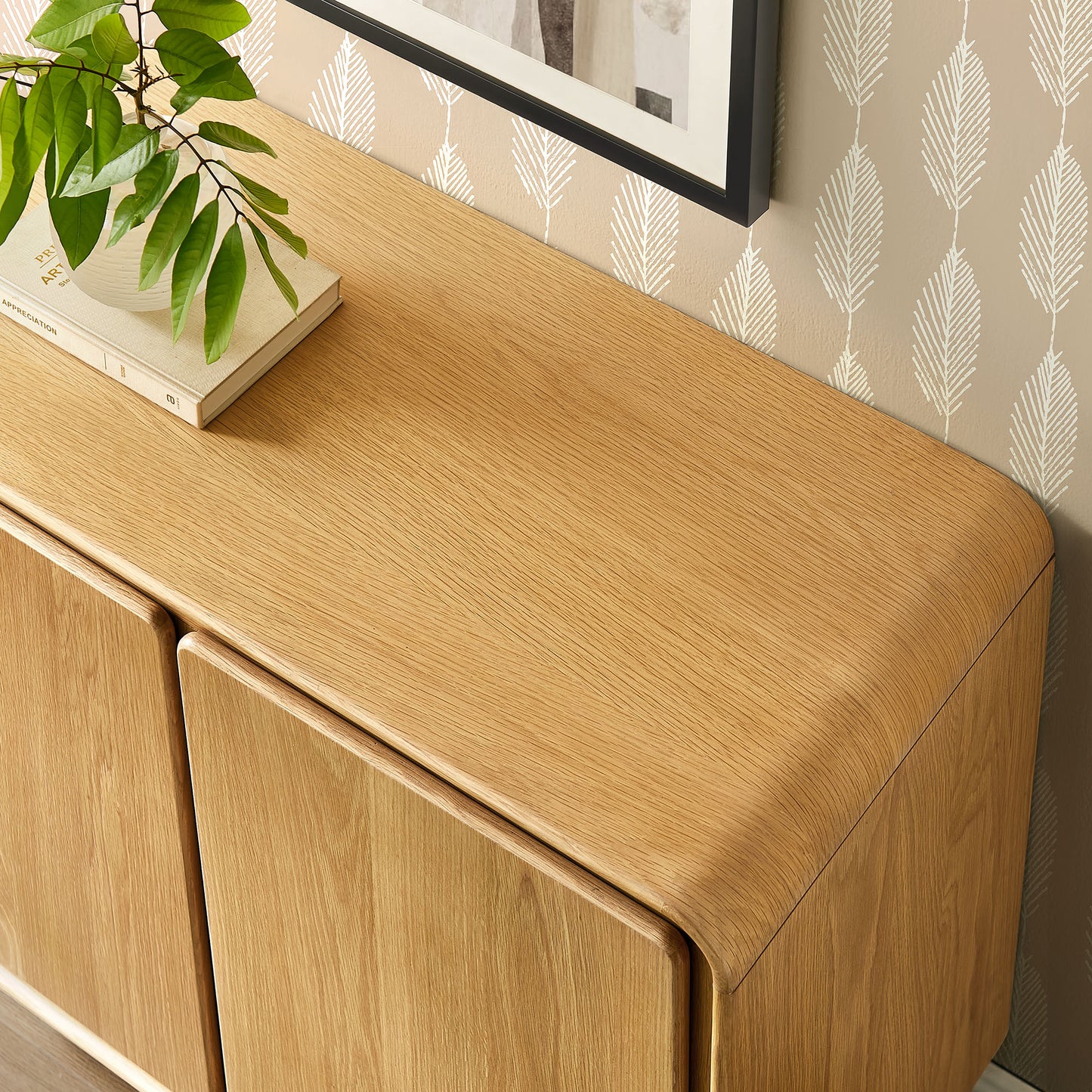 Lumo 2-Door Curved Wood Accent Cabinet by Modway EEI-7538