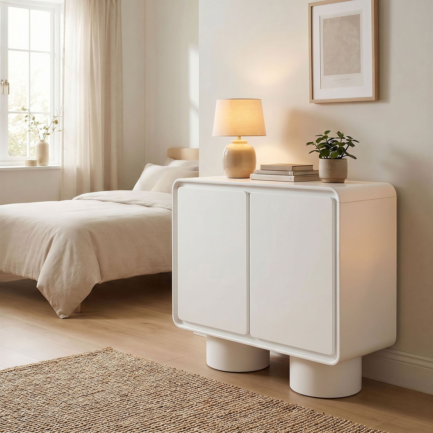 Lumo 2-Door Curved Wood Accent Cabinet by Modway EEI-7539
