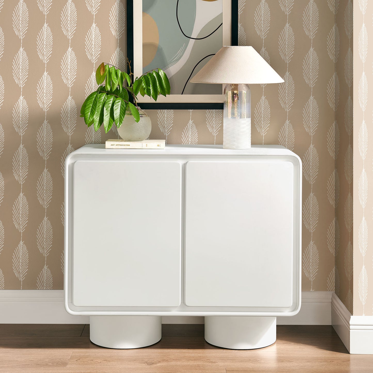 Lumo 2-Door Curved Wood Accent Cabinet by Modway EEI-7539