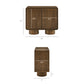 Lumo 2-Door Curved Wood Accent Cabinet by Modway EEI-7540