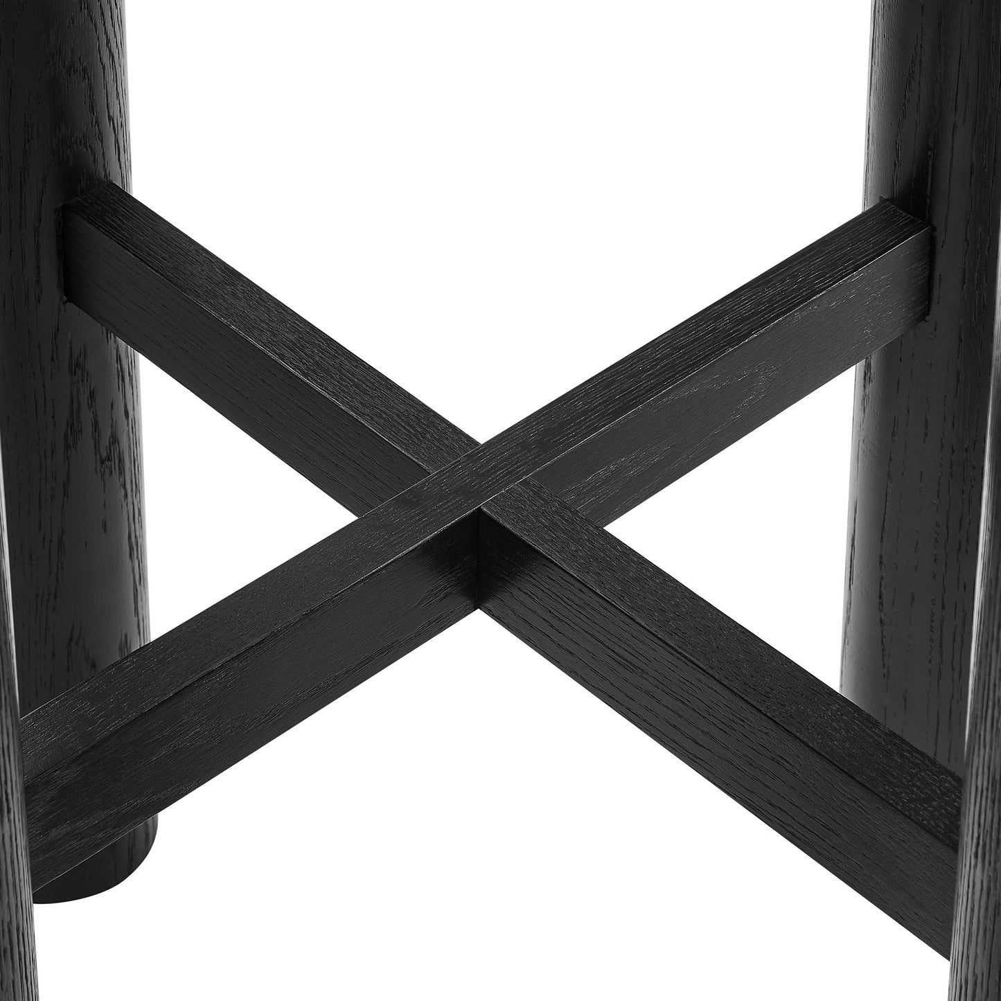 Alvia Round 30" Oak Wood Bar Table by Modway EEI-7545