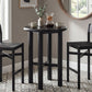Alvia Round 30" Oak Wood Bar Table by Modway EEI-7545