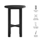 Alvia Round 30" Oak Wood Bar Table by Modway EEI-7545
