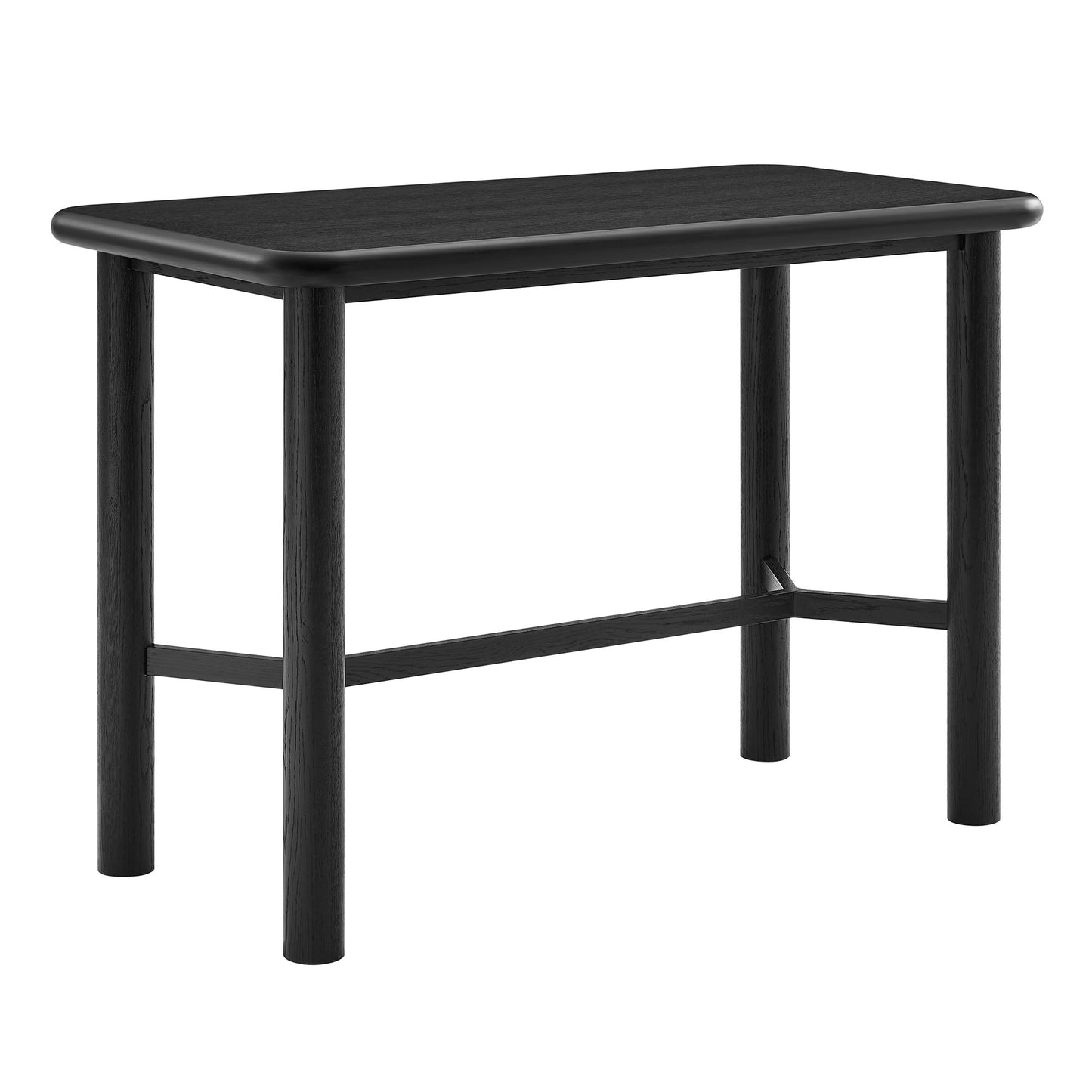Alvia Rectangular 60" Oak Wood Bar Table by Modway EEI-7546