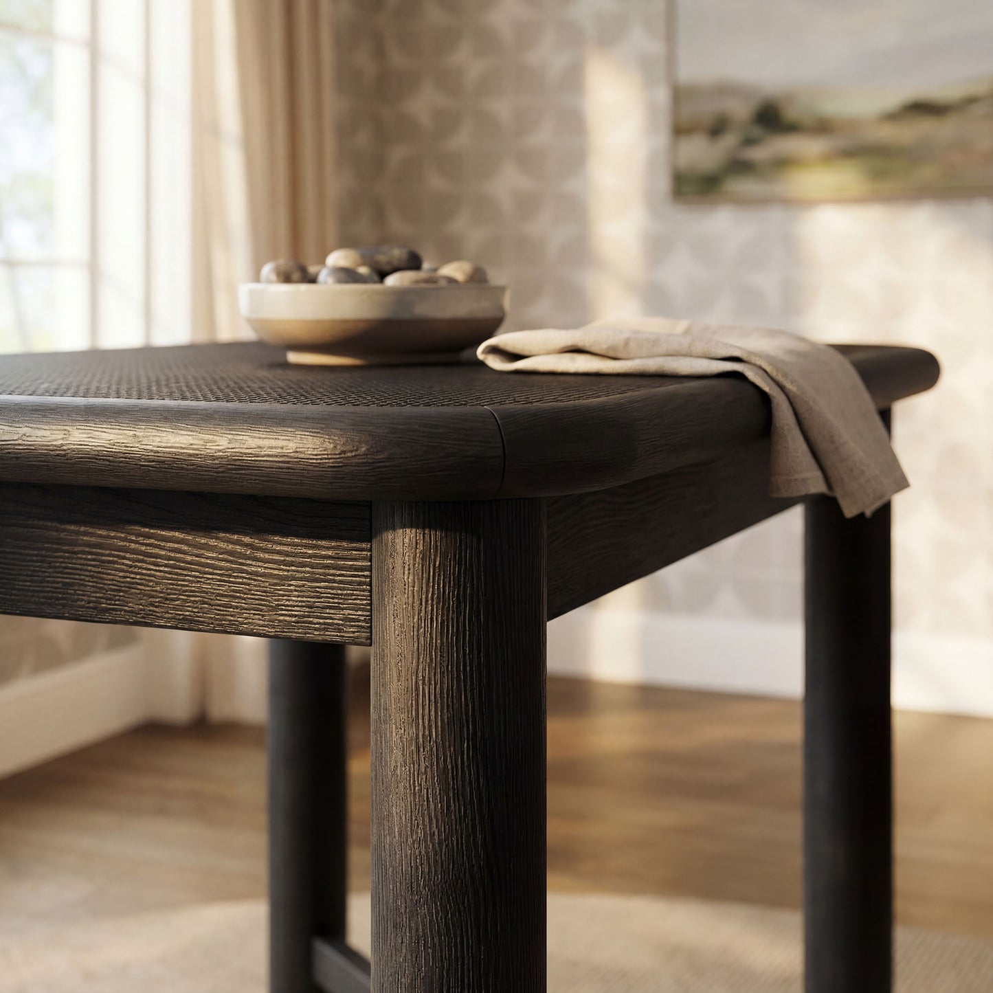 Alvia Rectangular 60" Oak Wood Bar Table by Modway EEI-7546