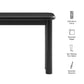 Alvia Oak Wood Console Table by Modway EEI-7547