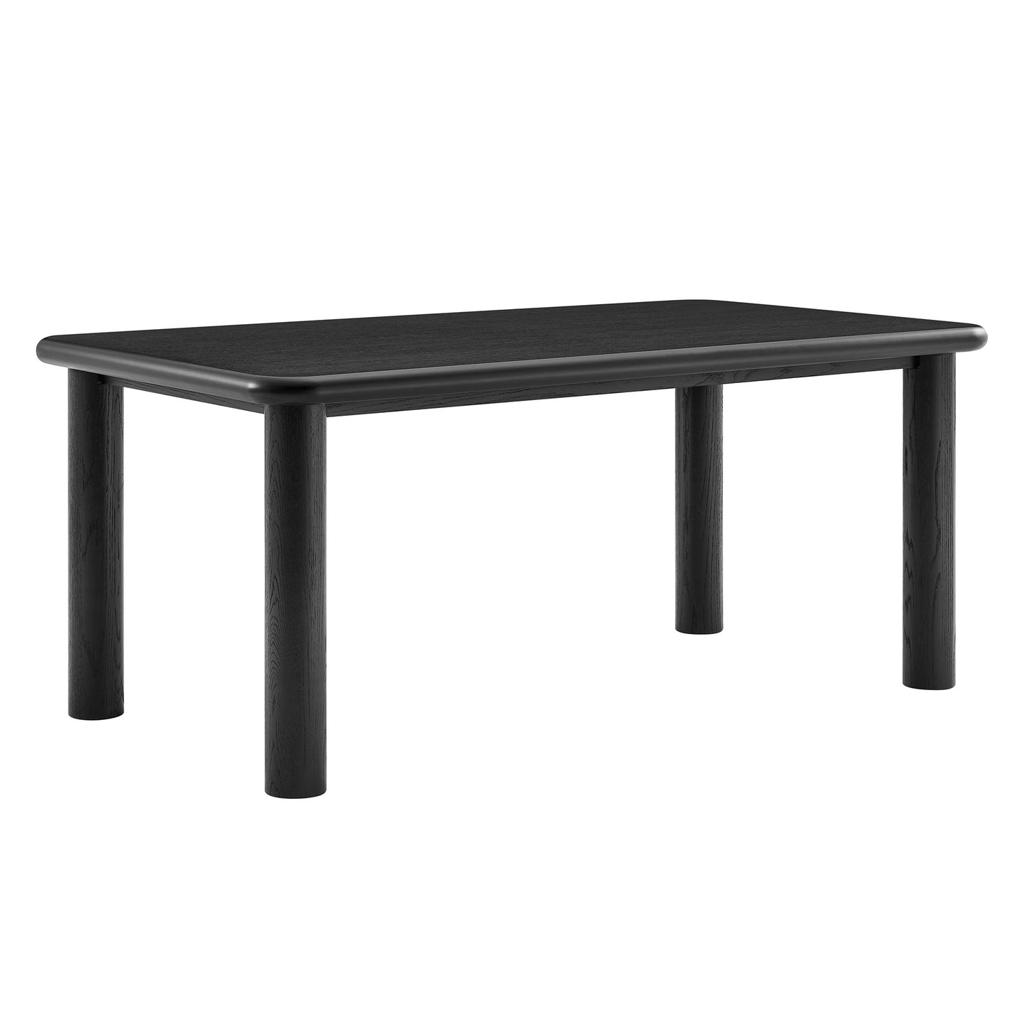 Alvia 72" Rectangular Oak Wood Dining Table by Modway EEI-7548