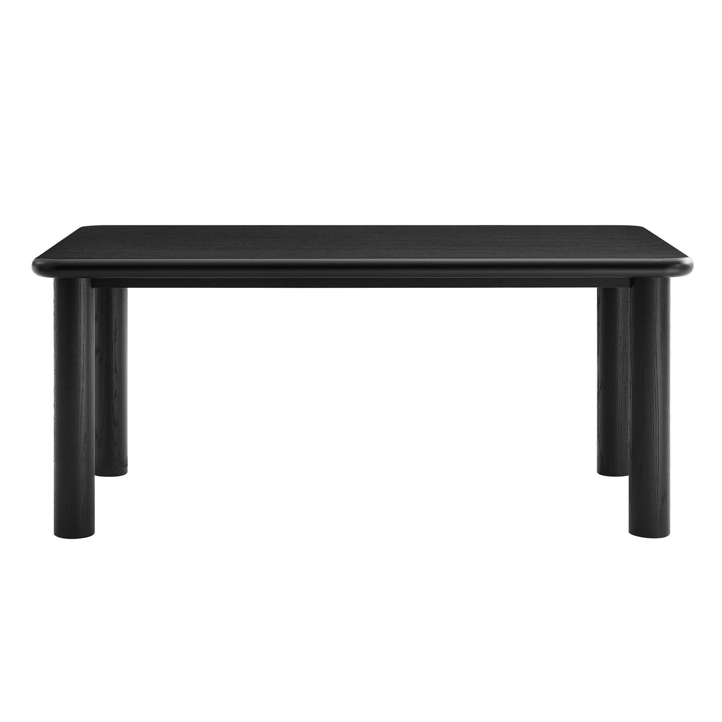 Alvia 72" Rectangular Oak Wood Dining Table by Modway EEI-7548