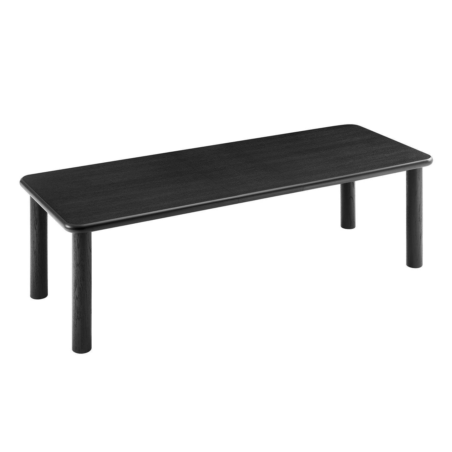 Alvia 86"-105" Extendable Rectangular Oak Wood Dining Table by Modway EEI-7549